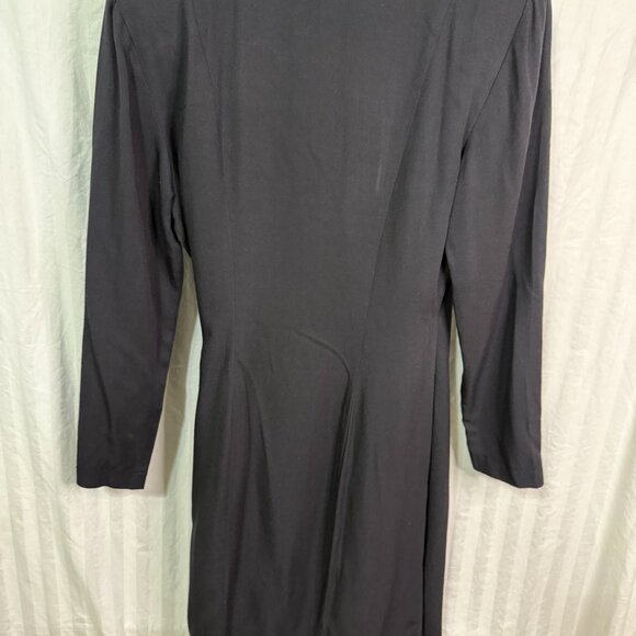 LA Belle Fashions Inc. Women's Wrap Dress – Black, Size 9 - Picture 3 of 10